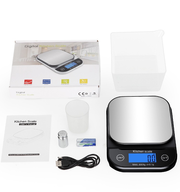 Waterproof electronic kitchen food scale (图3)