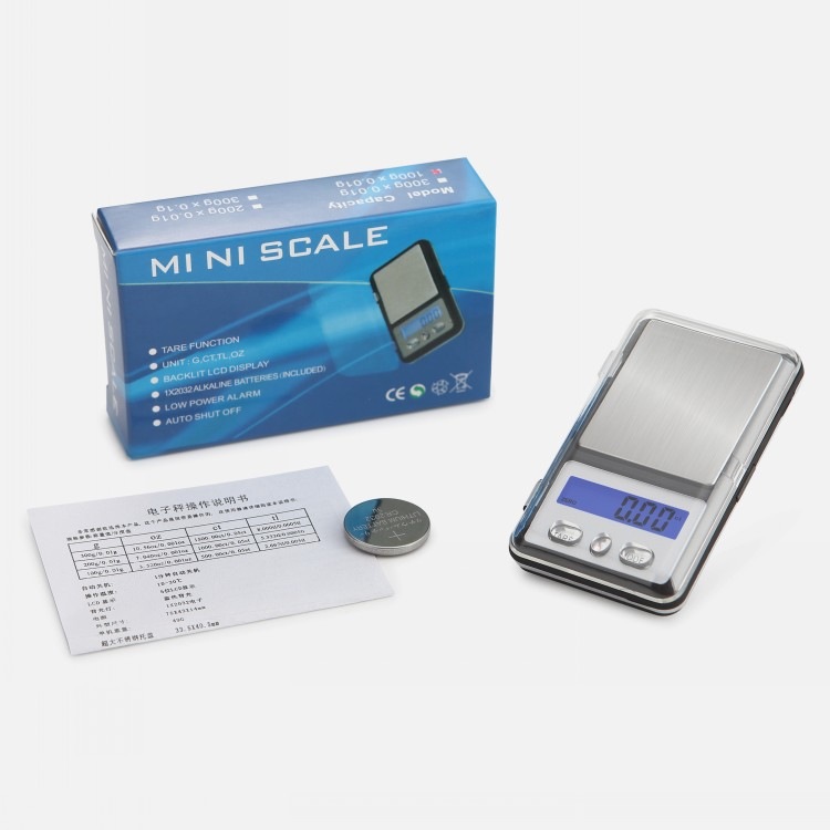 100g 200g Digital Pocket Scale Mini Electronics Balance 0.01g(图1)