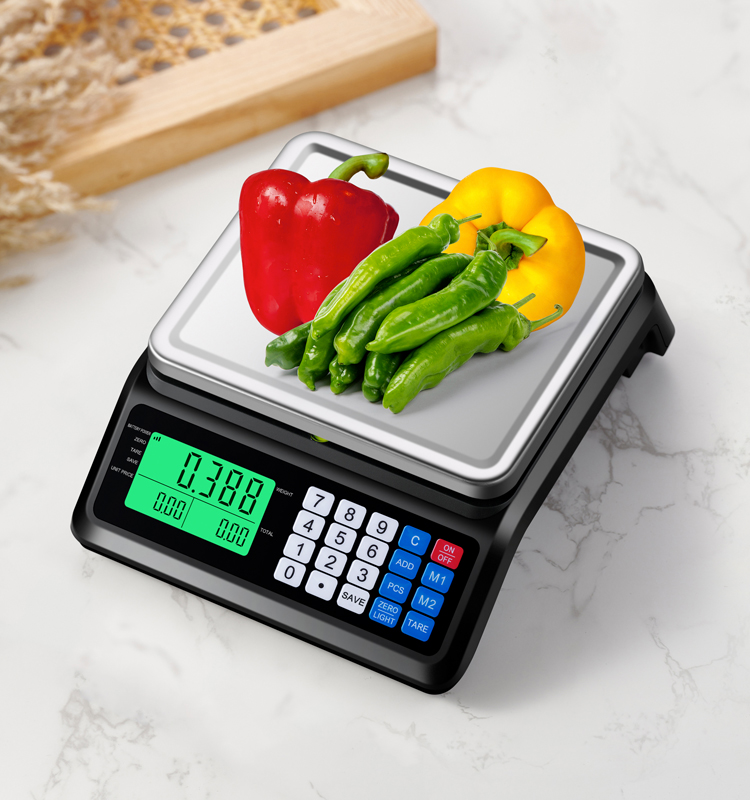 IP67 Grade Waterproof Pricing Weighing Scale 3kg*1g, 5kg*1g, 10kg*1g, 15kg*1g, 20kg*1g, 30kg*1g(图3)